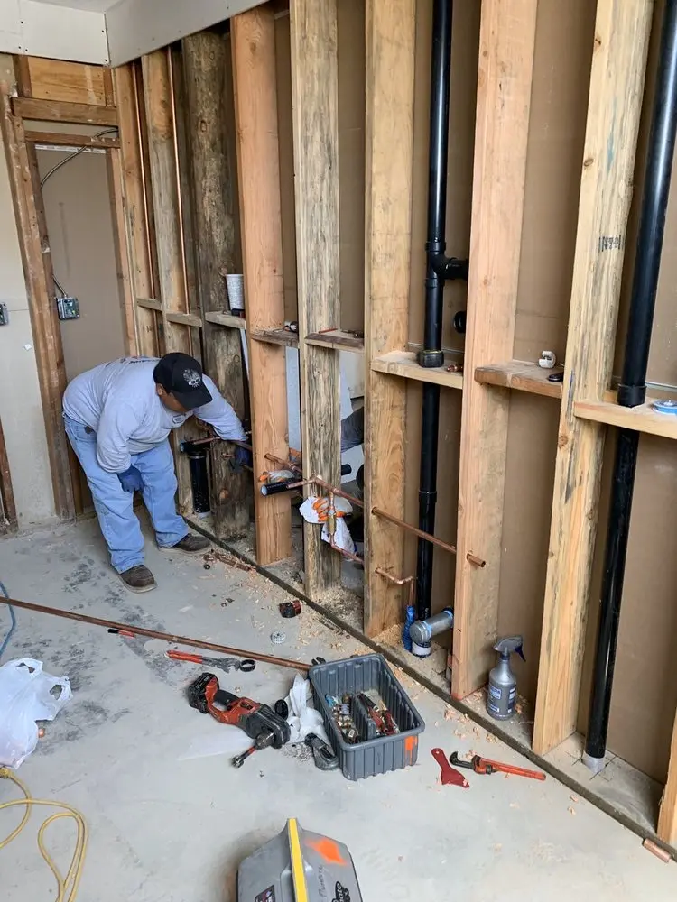 Commercial rough-in plumbing for Gas Line Repair in North Augusta